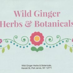 Wild ginger botanicals